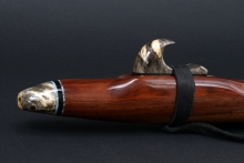 Claro Walnut Native American Flute, Minor, Low C-4, #D10K